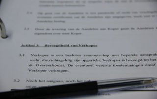 intentieverklaring bedrijfsovername